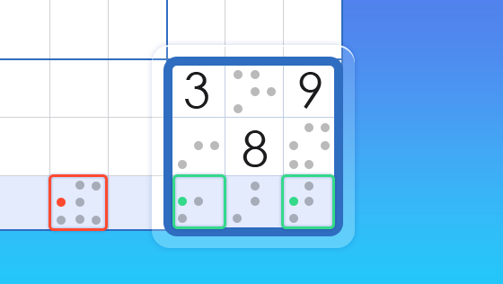 sudoku with auto candidate